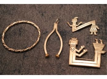 Vintage Sterling Jewelry Stamped FJ