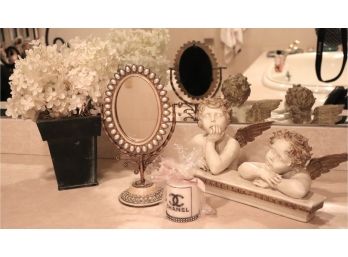 Assorted Decorative Boudoir Accessories