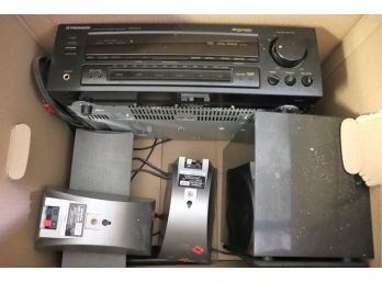 Pioneer Stereo Vsx-403, Pair Of NHT Speakers AS1-053178 & 340f & SKC-340C, Yamaha Subwoofer YST-SW216