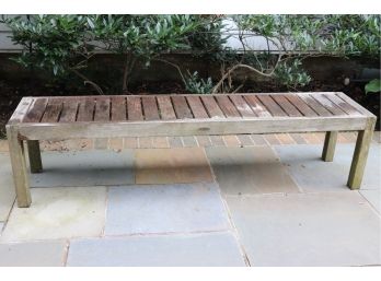 Crate & Barrel Outdoor Bench