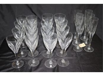 Collection Of Assorted Stemware Includes Ceska Czechoslovakia
