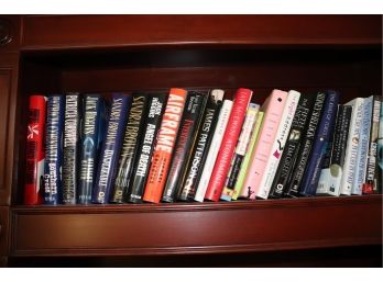 Collection Of Books Includes Airframe By Michael Crichton & Sandra Brown Classics