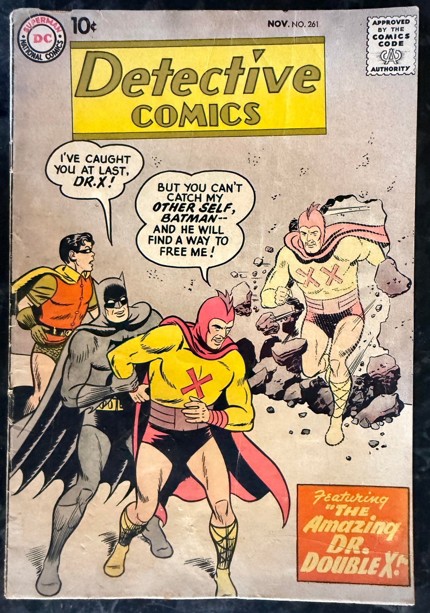 1958 Detective Comics Batman #261 Comic Book - 1st App Double X - Good ...