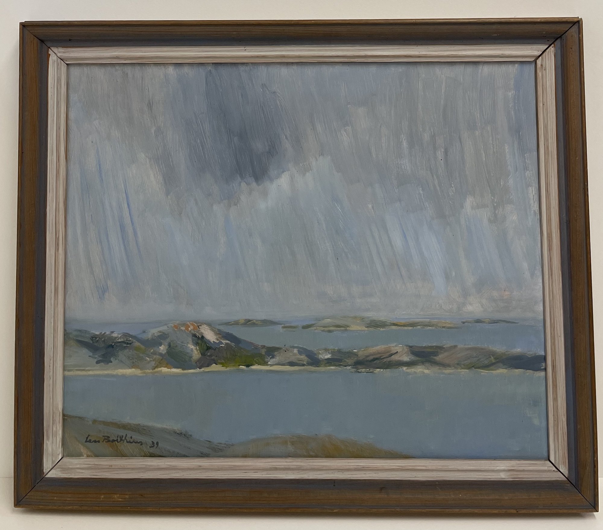 1939 Framed Signed Oil On Board Painting #51043 | Auctionninja.com