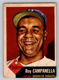 1953 Topps #27 Roy Campanella Baseball Card