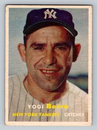 1957 Topps #2 Yogi Berra Baseball Card