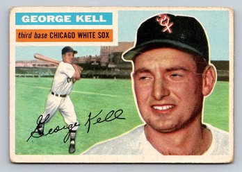 1956 TOPPS George Kell Baseball Card - G/VG