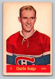 1957 PARKHURST Charlie Hodge Hockey Card - VG