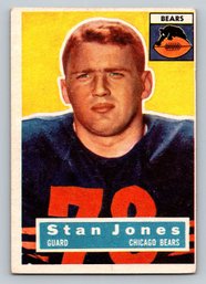 1956 TOPPS Stan Jones Rookie Football Card - VG-EX