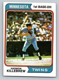 1974 TOPPS Harmon Killebrew Baseball Card - NM/MT