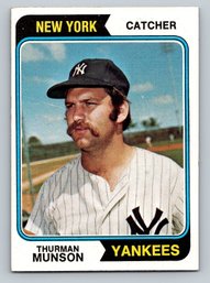 1974 TOPPS Thurman Munson Baseball Card - NM/MT