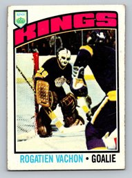 1976 TOPPS Rogatien Vachon Hockey Card - EX/MT