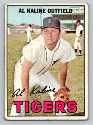 1967 TOPPS Al Kaline Baseball Card - VG