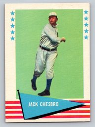 1961 FLEER Jack Chesbro Baseball Card - EX/MT To NM