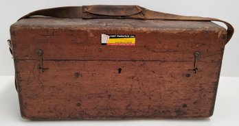 Antique 1926 C.L. Berger Wye Level Surveying Instrument In Original Case