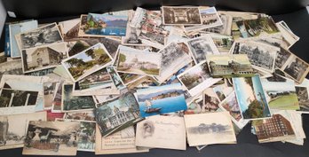 HUGE Estate Collection Of Antique Postcards (Appx 300)