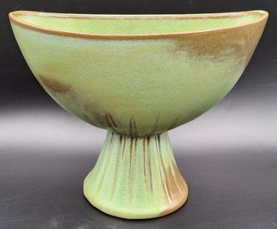 Vintage Frankoma Pottery #237 Prairie Green Pod Vase