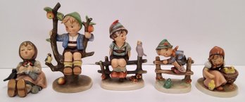 (5) Vintage M.I. Hummel Goebel Figurine Lot #1