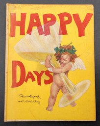 (1917) Happy Days Book By Oliver Herford And John Cecil Clay