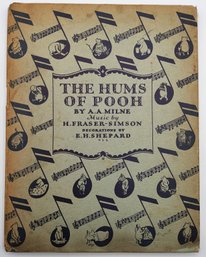 (1939) The Hums Of Pooh Song Book By H. Fraser-Simson & A. A. Milne
