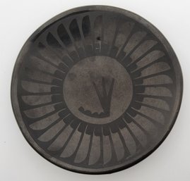 Santana & Adam Martinez Native American San Ildefonso Pueblo Pottery Plate