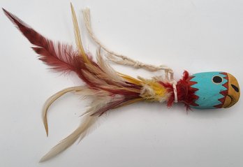 Native American Hopi Pueblo Bird Ceremonial Dance Wand Stick