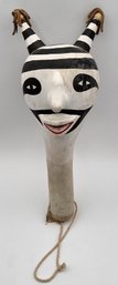 Native American Hopi Koshare Hano Clown Gourd Dance Rattle