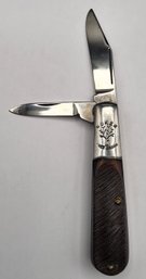 Vintage Boker Tree Brand USA Model 493 Barlow Pocket Knife