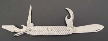 Vintage Camillus 1960 US Military Utility Pocket Knife