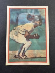 1987 Sportsflics Kirby Puckett Rickey Henderson Fred Lynn Baseball Card - MINT