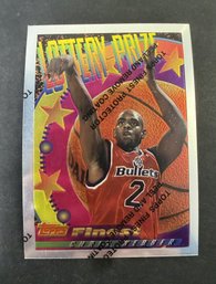 1995 Chris Webber Topps Finest Lottery Prize Card #LP-19 - MINT