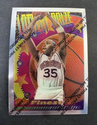 1995 Clarence Weatherspoon Topps Finest Lottery Prize Card #LP-17- MINT