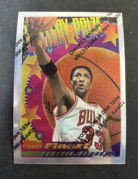 1995 Scottie Pippen Topps Finest Lottery Prize Card #LP-4 - MINT