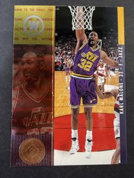 1995 Upper Deck Championship Karl Malone Basketball Card - Mint