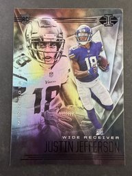 2020 Panini Immaculate Collection Justin Jefferson Football Card - Mint