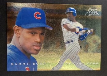 1995 Flair Sammy Sosa Baseball Card - Mint
