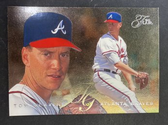 1995 Flair Tom Glavine Baseball Card - Mint
