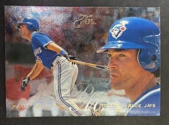1995 Flair Paul Molitor Baseball Card - Mint