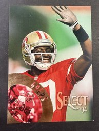 1994 Select Jerry Rice Football Card - Mint