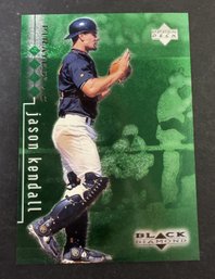 1998 Upper Deck Black Diamond Jason Kendall Baseball Card - Mint - Emerald #88/150