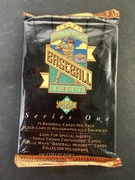 1993 Upper Deck Baseball Card Unopened Sealed Pack