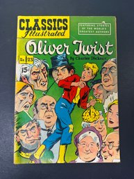 1945 Classics Illustrated #23 Oliver Twist - 6th Printing - VG
