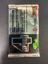 1994 Classic 4 Sport Trading Card Unopened Pack - Possibly Autographed Cards