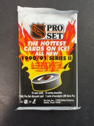 1990 Pro Set Series 2 Hockey Card Sealed Unopened Pack
