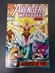 1991 Avengers West Coast #71 Comic Book - VF