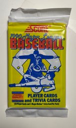 1990 SCORE Baseball Card  Sealed Unopened Pack - Mint - Possible Bo Knows Card
