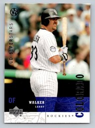 2003 UPPER DECK UD Superstars Larry Walker Baseball Card - Mint