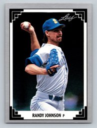 1991 LEAF Randy Johnson Baseball Card - Mint