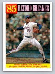 1986 TOPPS Dwight Gooden Baseball Card - Mint