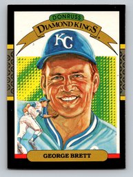 1987 DONRUSS George Brett Baseball Card - Mint